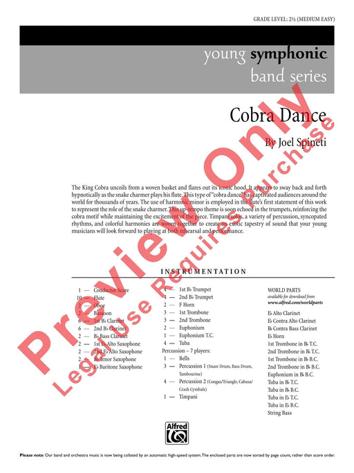 Cobra Dance 舞曲 總譜 | 小雅音樂 Hsiaoya Music