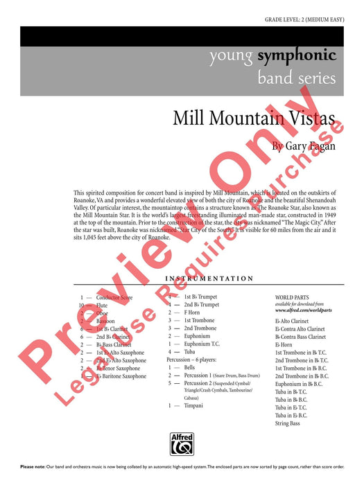 Mill Mountain Vistas 總譜 | 小雅音樂 Hsiaoya Music