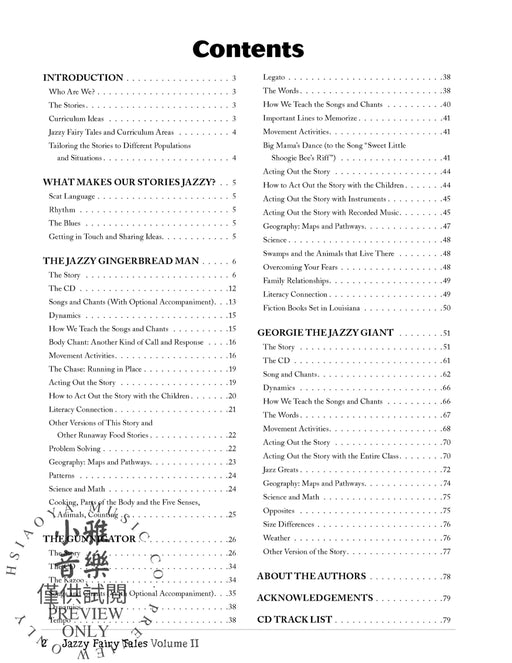 Jazzy Fairy Tales, Volume II A Resource Guide for Introducing Jazz Music to Young Children 童話故事 爵士音樂 | 小雅音樂 Hsiaoya Music