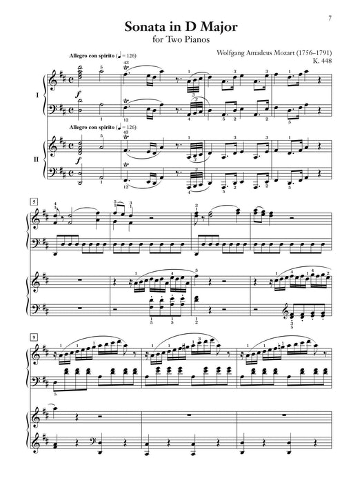 Mozart: Sonata in D Major, K. 448 莫札特 奏鳴曲 | 小雅音樂 Hsiaoya Music