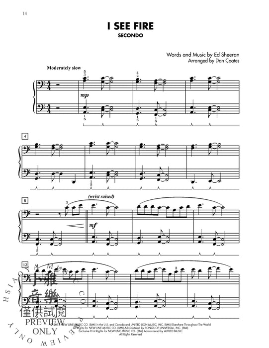 Current Hits for Two, Book 1 6 Graded Duets for Early Intermediate Pianists 二重奏 | 小雅音樂 Hsiaoya Music