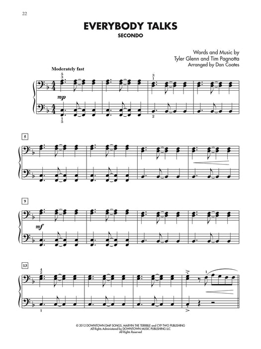 Current Hits for Two, Book 2 6 Graded Duets for Intermediate Pianists 二重奏 | 小雅音樂 Hsiaoya Music