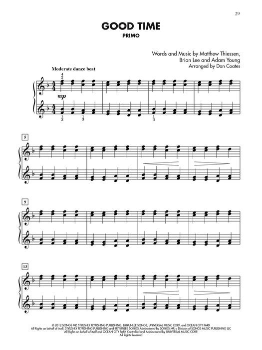 Current Hits for Two, Book 2 6 Graded Duets for Intermediate Pianists 二重奏 | 小雅音樂 Hsiaoya Music