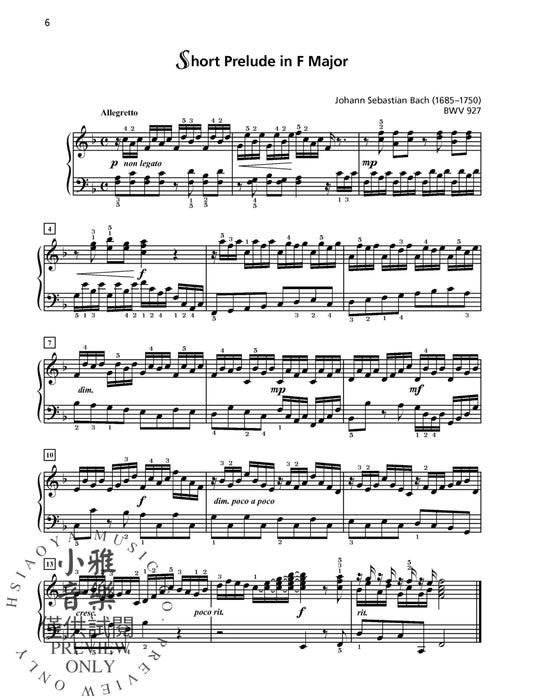 Classics for Students: Bach, Mozart & Beethoven, Book 2 Standard Repertoire for the Developing Pianist | 小雅音樂 Hsiaoya Music