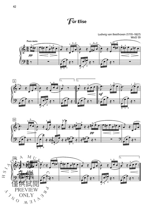 Classics for Students: Bach, Mozart & Beethoven, Book 3 Standard Repertoire for the Developing Pianist | 小雅音樂 Hsiaoya Music