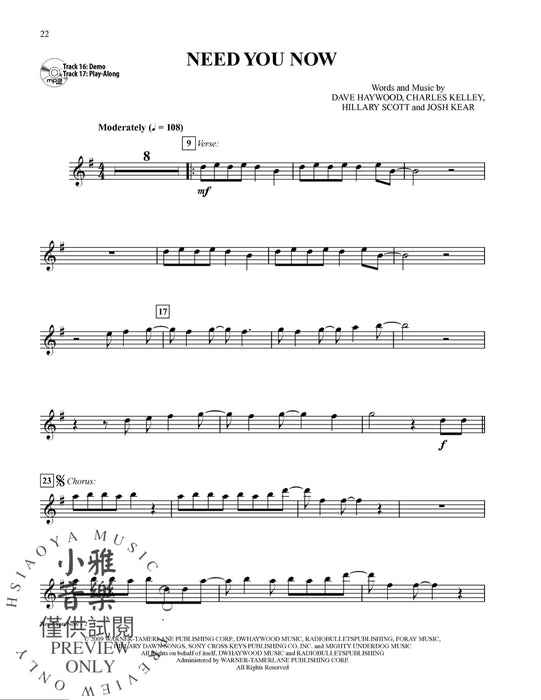 Billboard Top Tracks Instrumental Solos 獨奏 | 小雅音樂 Hsiaoya Music