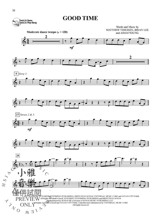 Billboard Top Tracks Instrumental Solos 獨奏 | 小雅音樂 Hsiaoya Music