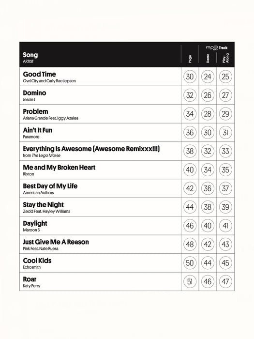 Billboard Top Tracks Instrumental Solos 獨奏 | 小雅音樂 Hsiaoya Music