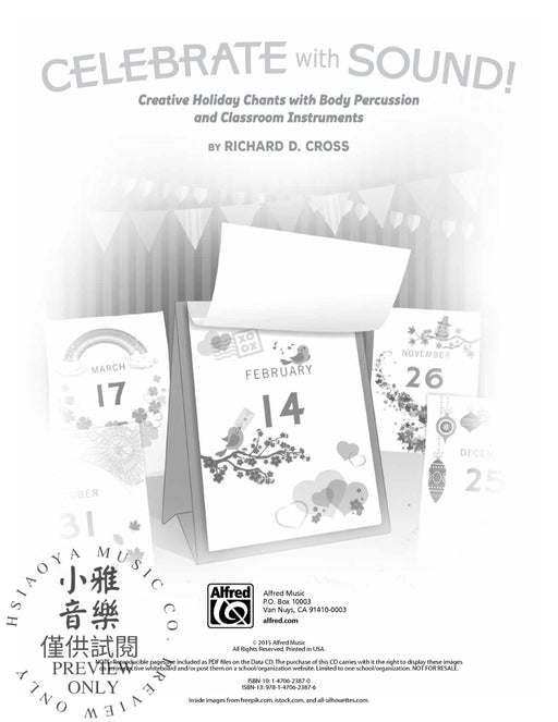 Celebrate with Sound! Creative Holiday Chants with Body Percussion and Classroom Instruments 擊樂器 | 小雅音樂 Hsiaoya Music