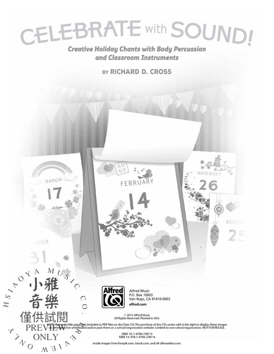 Celebrate with Sound! Creative Holiday Chants with Body Percussion and Classroom Instruments 擊樂器 | 小雅音樂 Hsiaoya Music