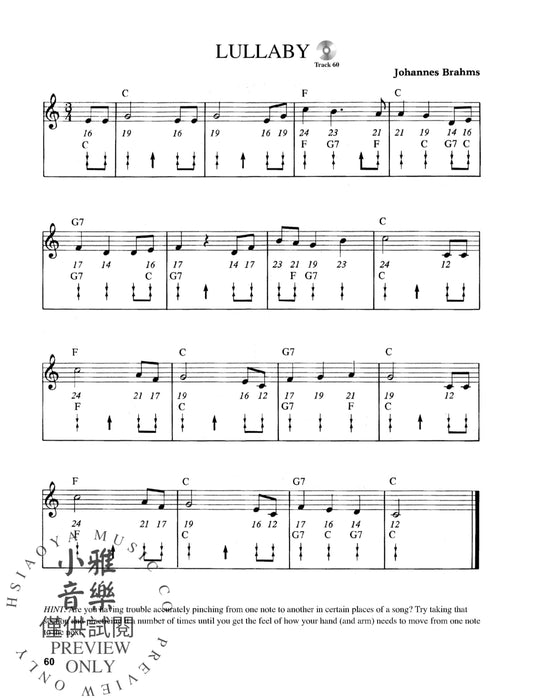 Beginning Autoharp Instruction Book | 小雅音樂 Hsiaoya Music