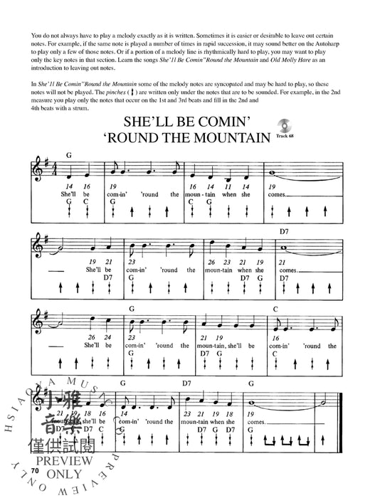 Beginning Autoharp Instruction Book | 小雅音樂 Hsiaoya Music