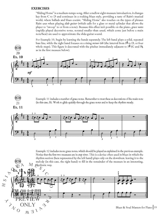 Blues & Soul Masters for Piano Graded Solos in the Styles of Iconic Artists 藍調 鋼琴 獨奏 | 小雅音樂 Hsiaoya Music