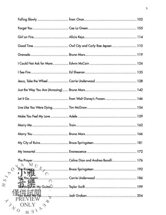 Greatest Hits: The 2000s for Piano 40 Modern Pop Favorites 鋼琴 | 小雅音樂 Hsiaoya Music