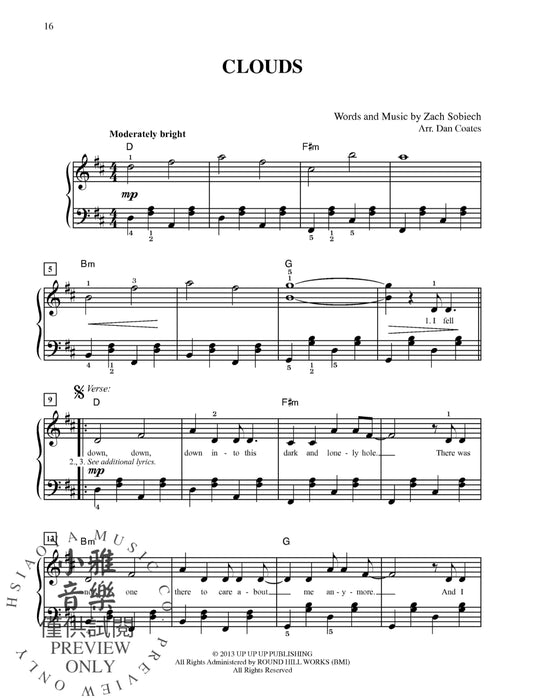 4 Pop Hits: Issue 1 Everything Is Awesome * Best Day of My Life * Everything I Didn't Say * Clouds | 小雅音樂 Hsiaoya Music