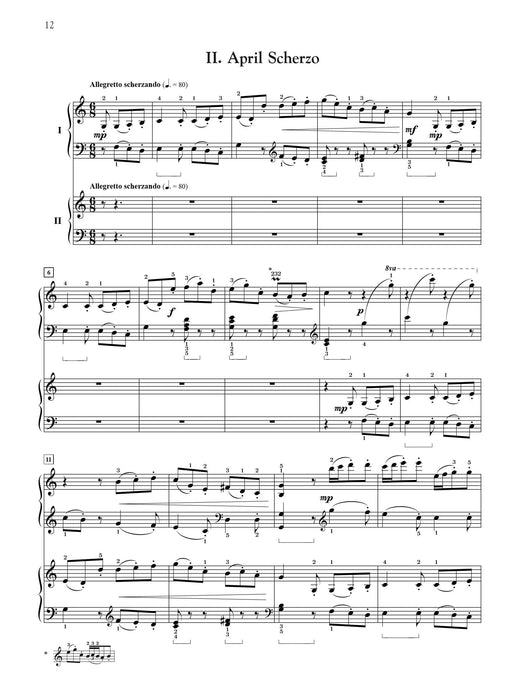 Spring Concerto In Four Movements for Solo Piano with Piano Accompaniment 協奏曲 獨奏 鋼琴 伴奏 | 小雅音樂 Hsiaoya Music