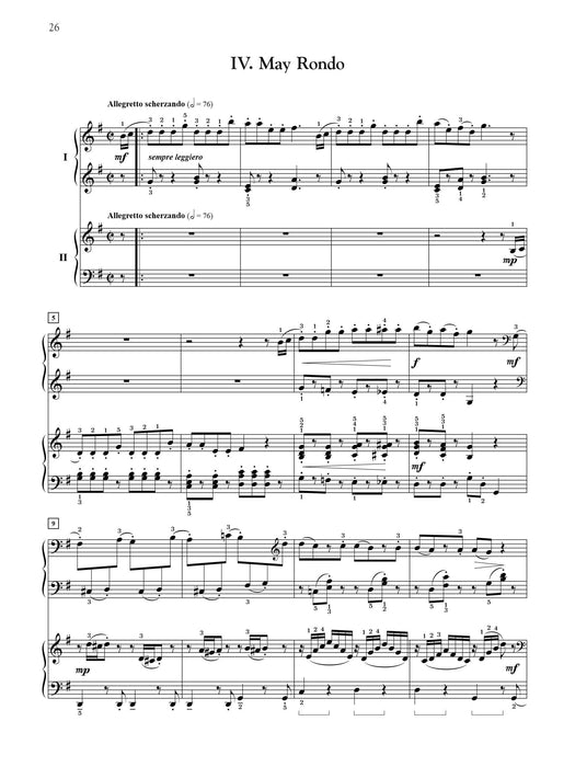 Spring Concerto In Four Movements for Solo Piano with Piano Accompaniment 協奏曲 獨奏 鋼琴 伴奏 | 小雅音樂 Hsiaoya Music