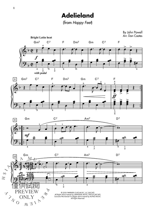 Alfred's Top 50 Songs from the Warner Bros. Film Collection Nine Decades of Unforgettable Music | 小雅音樂 Hsiaoya Music