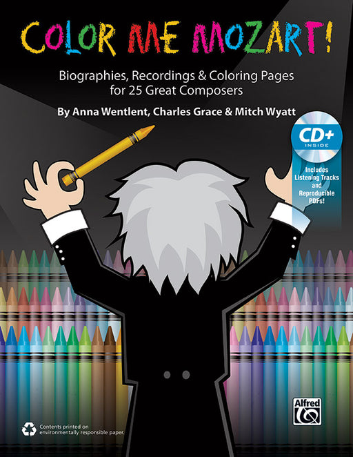 Color Me Mozart! Biographies, Recordings, and Coloring Pages for 25 Great Composers | 小雅音樂 Hsiaoya Music