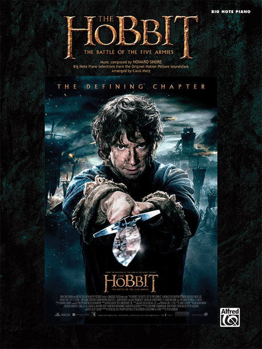 The Hobbit: The Battle of the Five Armies Big Note Piano Selections from the Original Motion Picture Soundtrack 五人組 音符鋼琴 | 小雅音樂 Hsiaoya Music