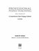 Professional Piano Teaching, Volume 1 (2nd Edition) A Comprehensive Piano Pedagogy Textbook 鋼琴 | 小雅音樂 Hsiaoya Music