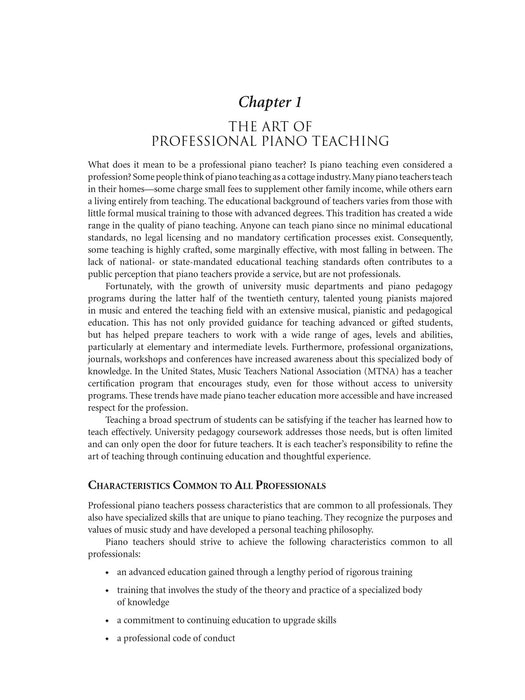 Professional Piano Teaching, Volume 1 (2nd Edition) A Comprehensive Piano Pedagogy Textbook 鋼琴 | 小雅音樂 Hsiaoya Music