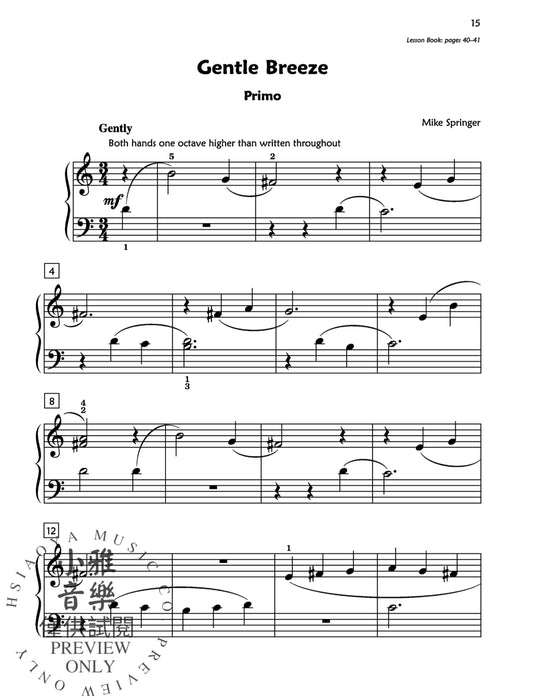 Premier Piano Course, Duet 1B 鋼琴 二重奏 | 小雅音樂 Hsiaoya Music