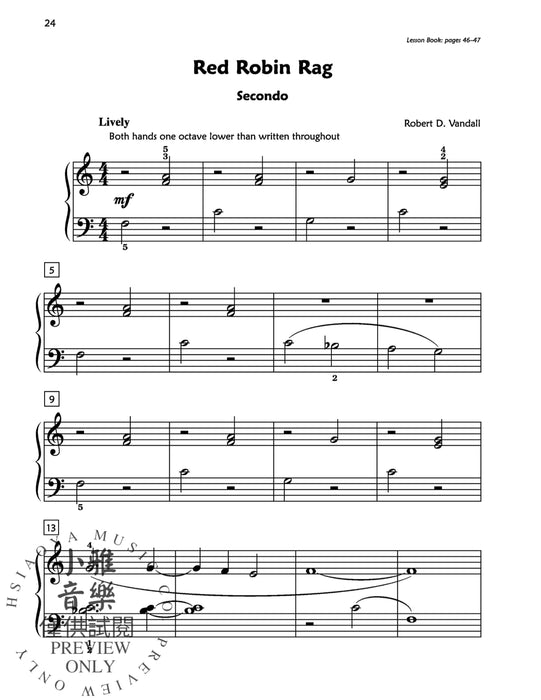 Premier Piano Course, Duet 1B 鋼琴 二重奏 | 小雅音樂 Hsiaoya Music