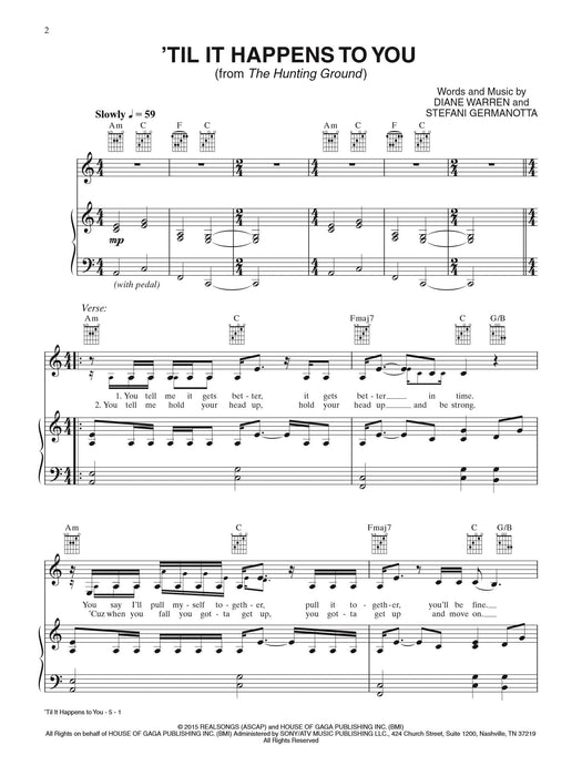 Til It Happens to You (from The Hunting Ground) | 小雅音樂 Hsiaoya Music