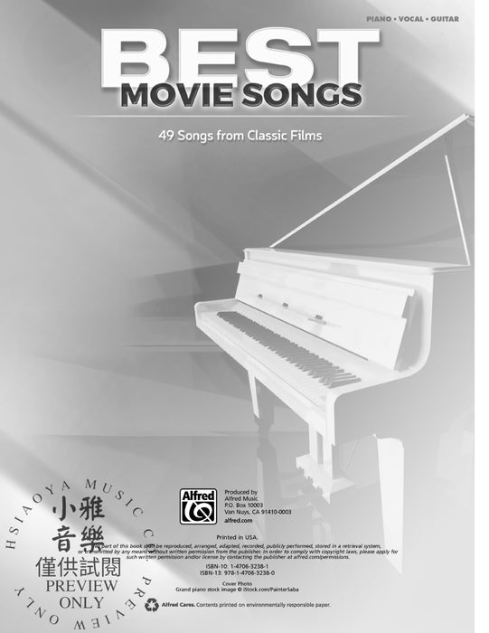 Best Movie Songs 49 Songs from Classic Films | 小雅音樂 Hsiaoya Music