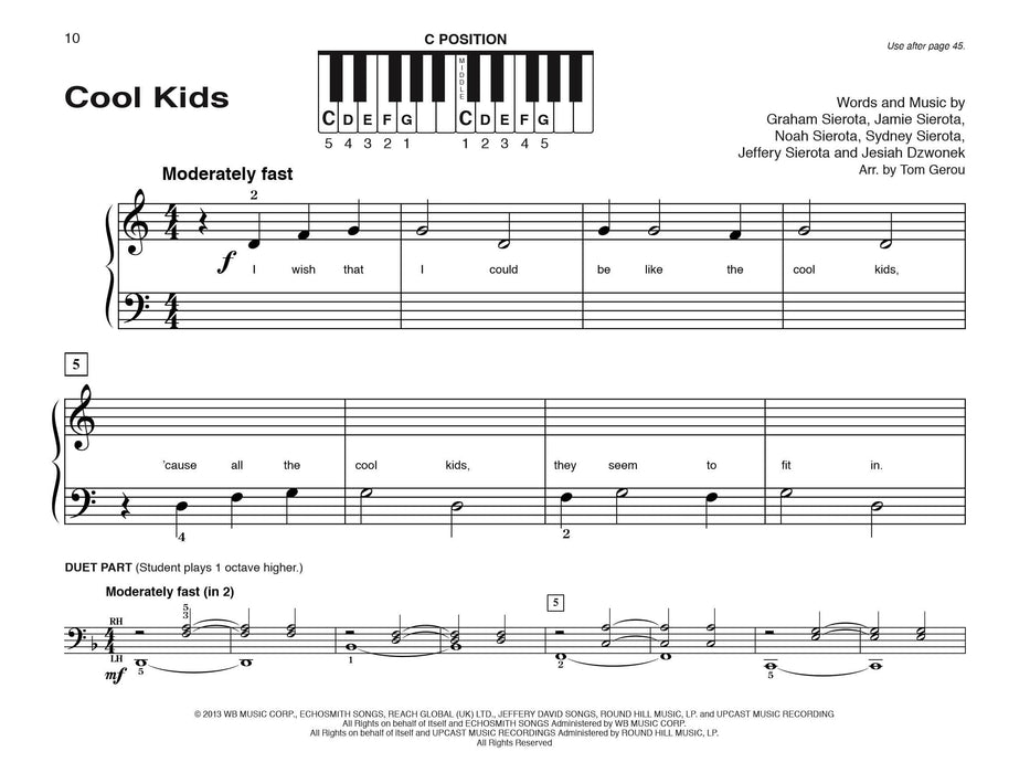 Alfred's Basic Piano Library: Popular Hits, Level 1A 鋼琴 | 小雅音樂 Hsiaoya Music