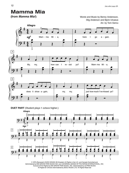 Alfred's Basic Piano Library: Popular Hits, Level 1B 鋼琴 | 小雅音樂 Hsiaoya Music