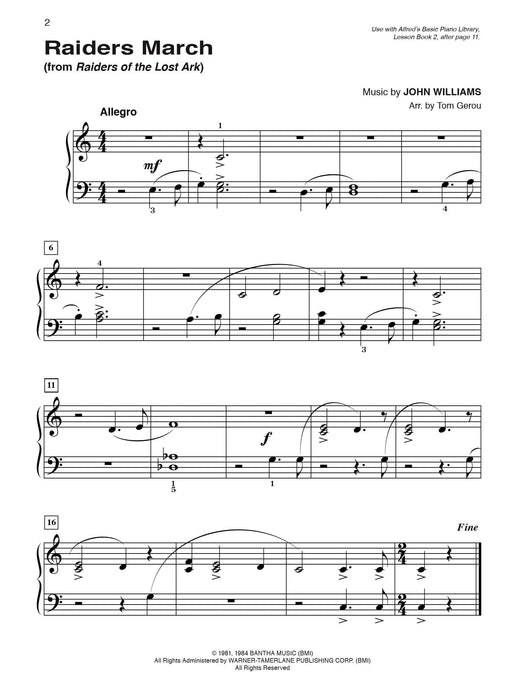 Alfred's Basic Piano Library: Popular Hits, Level 2 鋼琴 | 小雅音樂 Hsiaoya Music