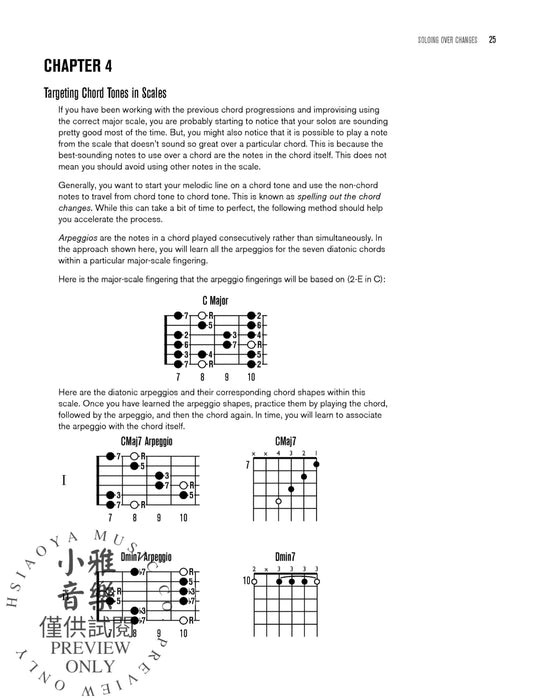 Soloing over Changes The Ultimate Guide to Improvising with Scales over Chords on the Guitar 獨奏 吉他 | 小雅音樂 Hsiaoya Music
