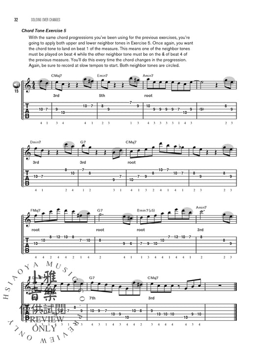 Soloing over Changes The Ultimate Guide to Improvising with Scales over Chords on the Guitar 獨奏 吉他 | 小雅音樂 Hsiaoya Music