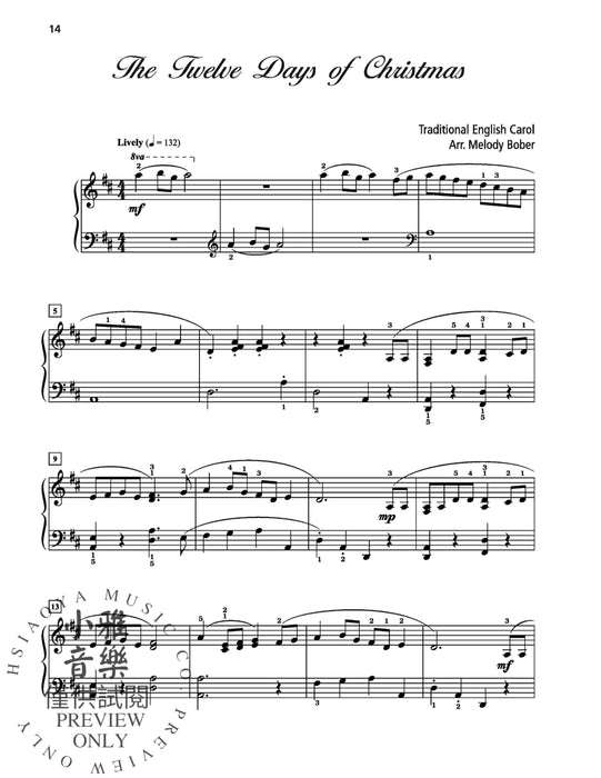 Grand Solos for Christmas, Book 5 8 Arrangements for Intermediate Pianists 獨奏 | 小雅音樂 Hsiaoya Music