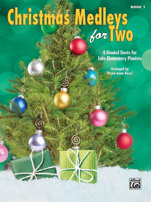Christmas Medleys for Two, Book 1 4 Graded Duets for Late Elementary Pianists 組合曲 二重奏 | 小雅音樂 Hsiaoya Music