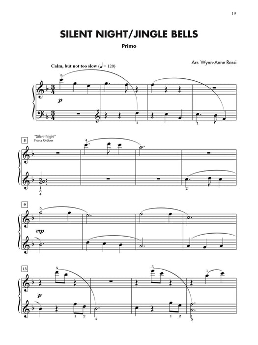 Christmas Medleys for Two, Book 2 4 Graded Duets for Early Intermediate Pianists 組合曲 二重奏 | 小雅音樂 Hsiaoya Music