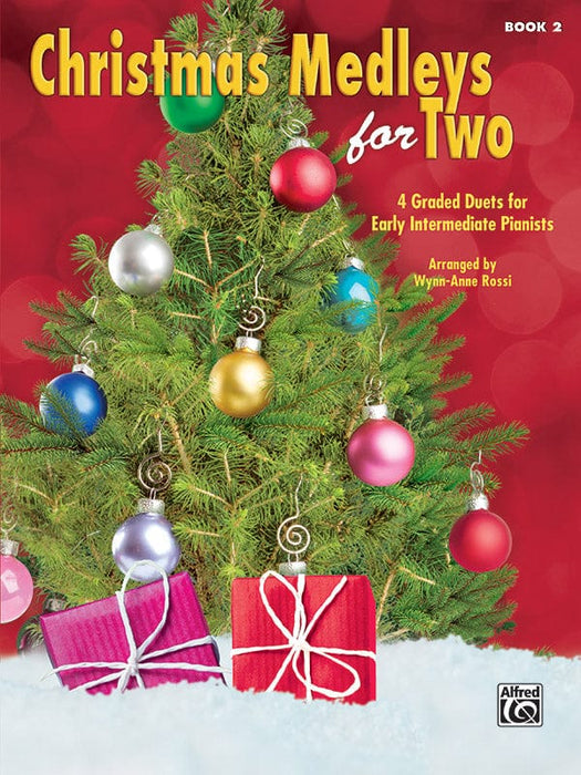 Christmas Medleys for Two, Book 2 4 Graded Duets for Early Intermediate Pianists 組合曲 二重奏 | 小雅音樂 Hsiaoya Music