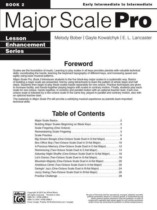 Major Scale Pro, Book 2 An Introduction to Major Scales Beginning on Black Keys 音階 導奏 | 小雅音樂 Hsiaoya Music