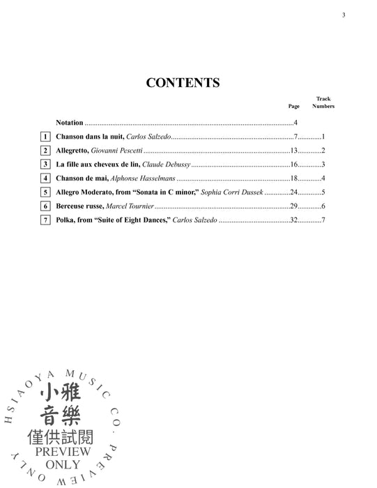 Suzuki Harp School Harp Part, Volume 5 International Edition 豎琴豎琴 | 小雅音樂 Hsiaoya Music