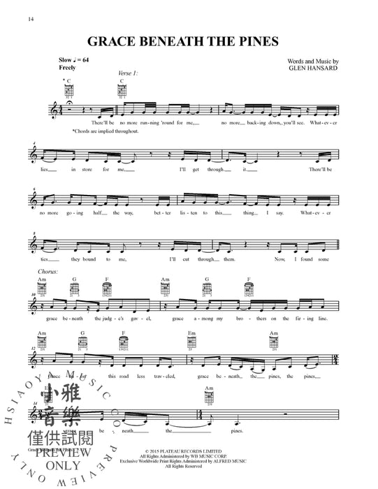 Glen Hansard: Didn't He Ramble | 小雅音樂 Hsiaoya Music