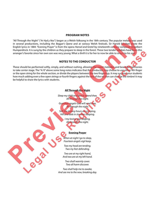 Songs for Slumber Featuring "All Through the Night" and "Evening Prayer" from the Opera Hansel and Gretel 歌劇韓賽兒與葛麗特 總譜 | 小雅音樂 Hsiaoya Music