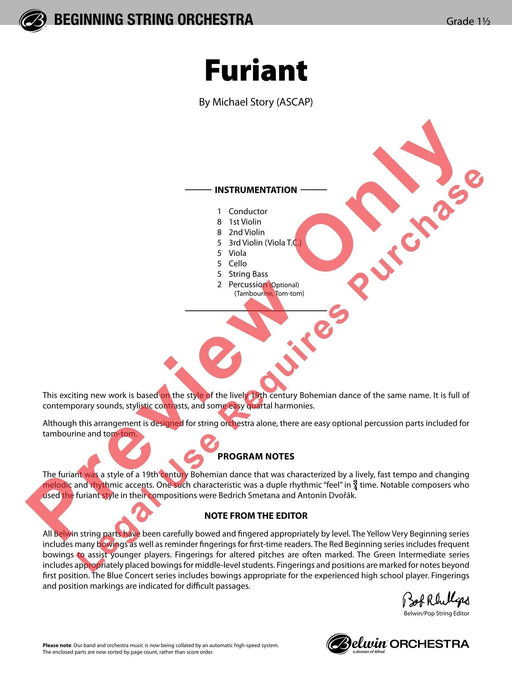 Furiant 總譜 | 小雅音樂 Hsiaoya Music