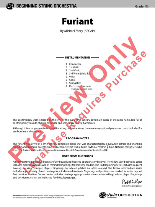 Furiant 總譜 | 小雅音樂 Hsiaoya Music