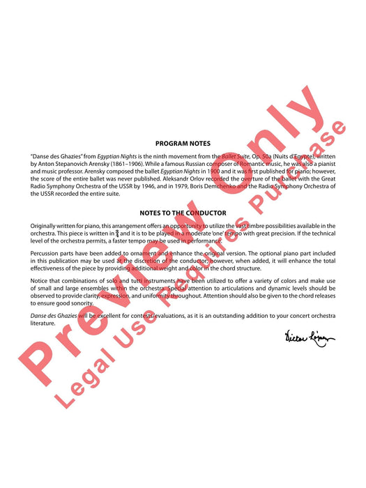 Danse des Ghazies Movement, No. 9 樂章 | 小雅音樂 Hsiaoya Music