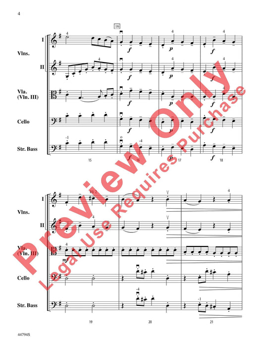 Symphony No. 17 in G Major, K. 129 Mvt. 2 Andante 莫札特 交響曲 行板 總譜 | 小雅音樂 Hsiaoya Music