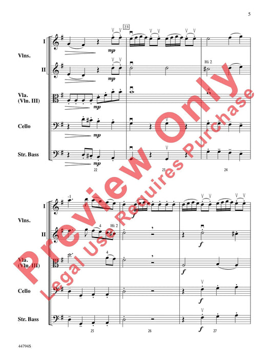 Symphony No. 17 in G Major, K. 129 Mvt. 2 Andante 莫札特 交響曲 行板 總譜 | 小雅音樂 Hsiaoya Music