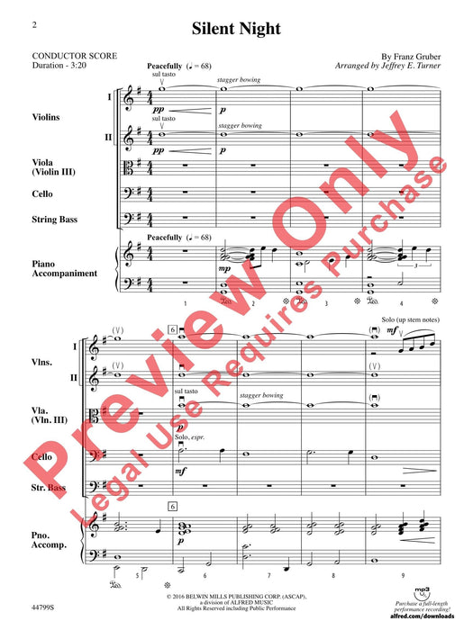 Silent Night 總譜 | 小雅音樂 Hsiaoya Music