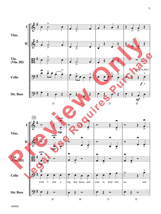 Shady Grove 總譜 | 小雅音樂 Hsiaoya Music